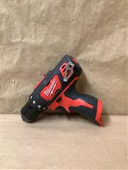 MILWAUKEE 2407-20, #F10AD222003825; MILWAUKEE 12V DRILL No Battery